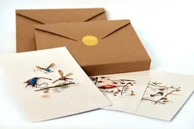 Kartenset in schöner Geschenkebox