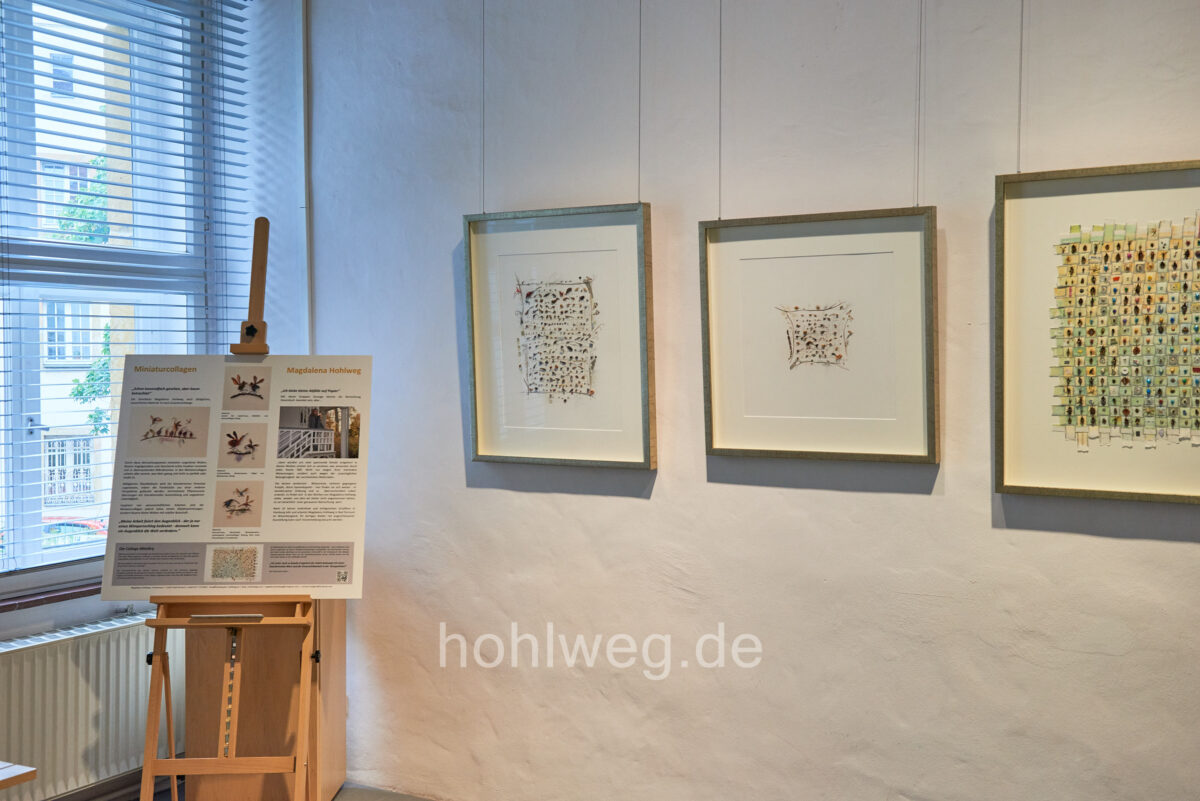 Ausstellung [UN]scheinbare Welten im Namu Bielefeld